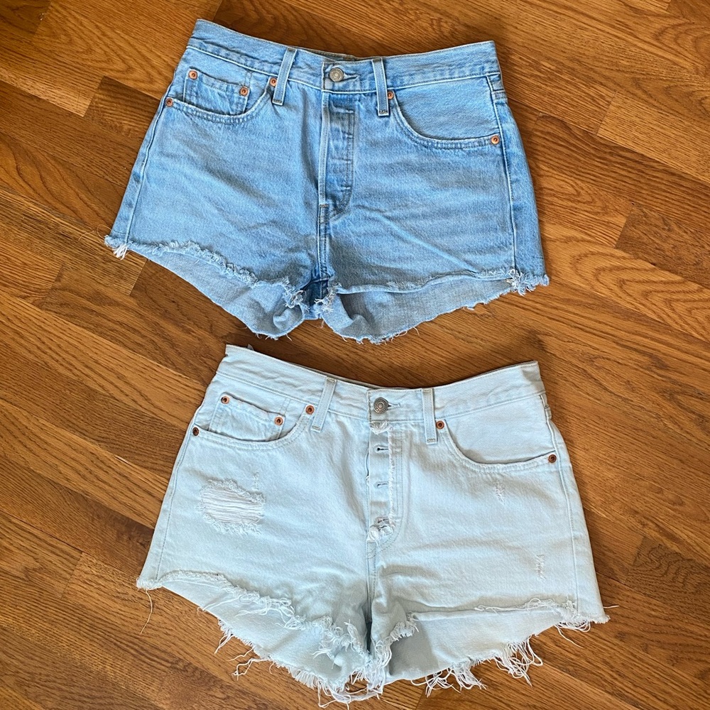 Levi High Waisted Shorts (Two)